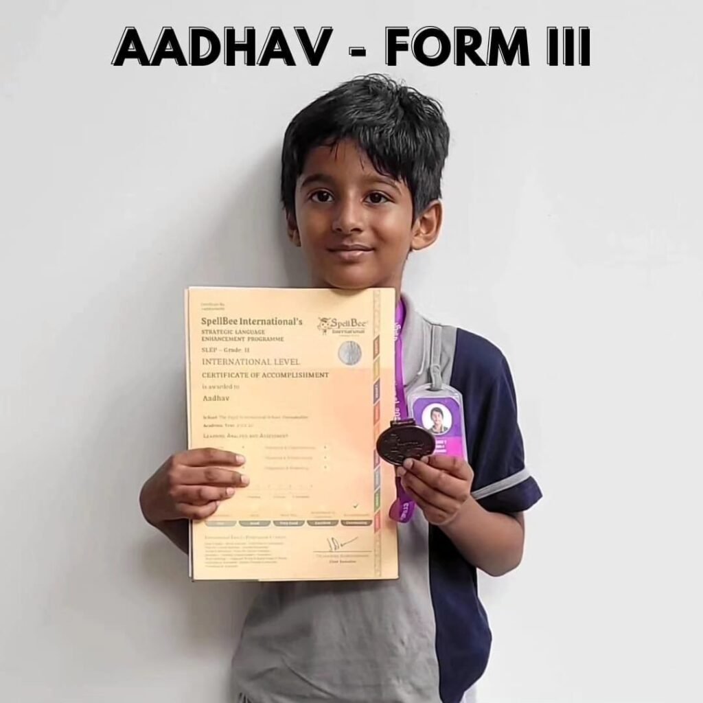 Unrivaled Performance! by The Pupil International Students! at the Level Four International SpellBee Competition! in 2022 - 2023 at The Pupil International School