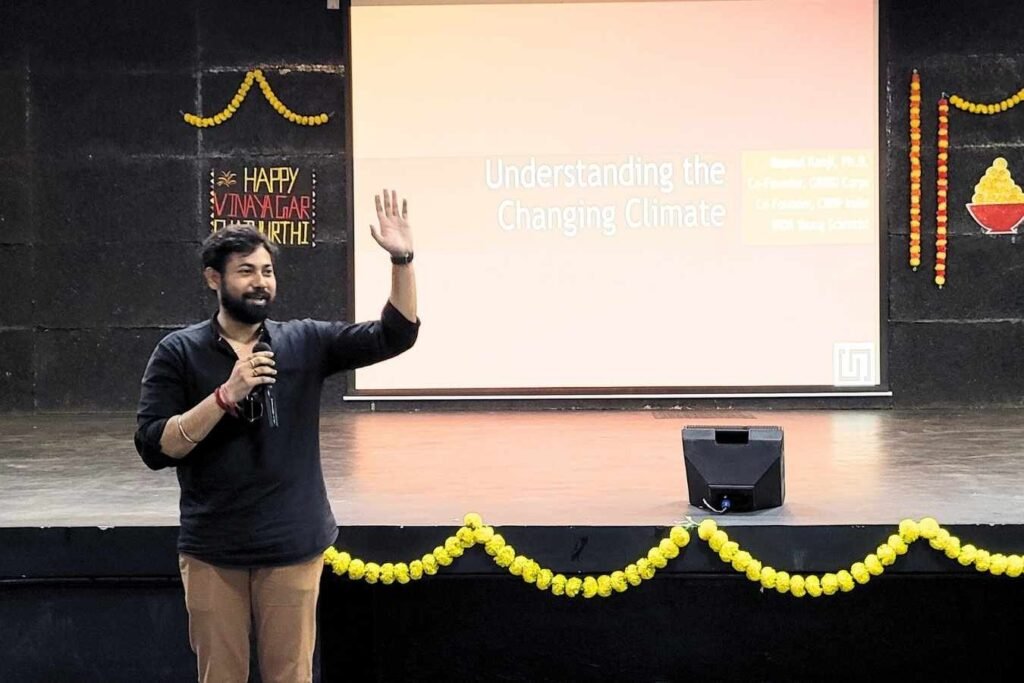 A Profound Learning Experience with Dr. Repaul Kanji to Understand Climate Change at The Pupil International School