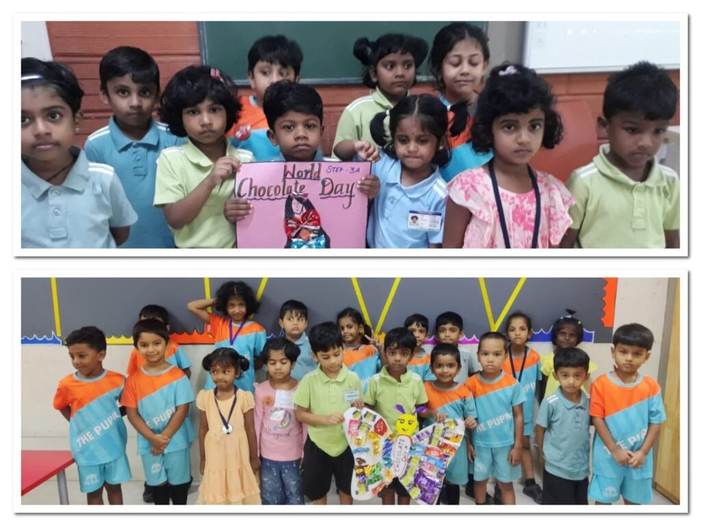 EYP Little Ones Celebrated World Chocolate Day at The Pupil International School