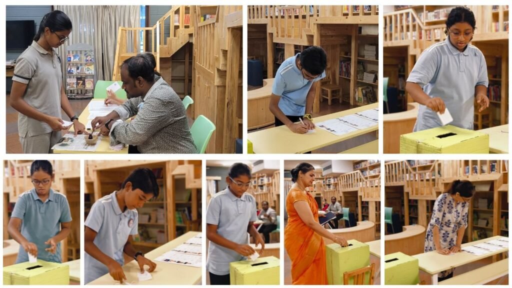 Student Council Election at The Pupil International School at The Pupil International School