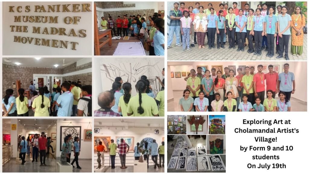 Exploring Art at Cholamandal Artist's Village at The Pupil International School