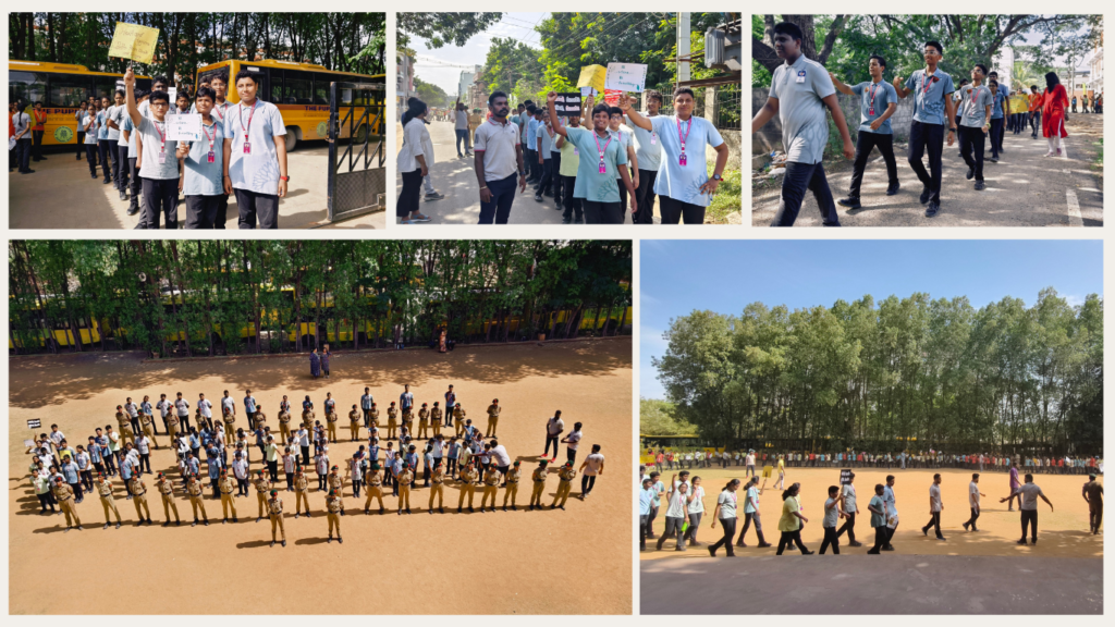 Swachh Bharat Abhiyan Rally at The Pupil International School