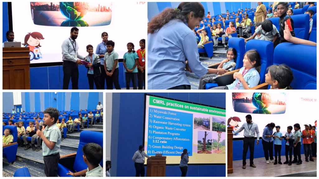 A Journey into Eco-Friendly Transport: Students Visit Chennai Metro Rail Limited at The Pupil International School