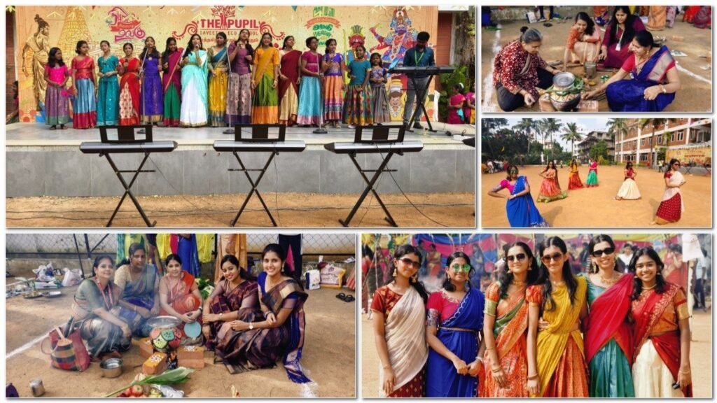 மரபுச்சாரல் 2025: பொங்கல் விழாவின் பாரம்பரிய கொண்டாட்டம் at The Pupil International School