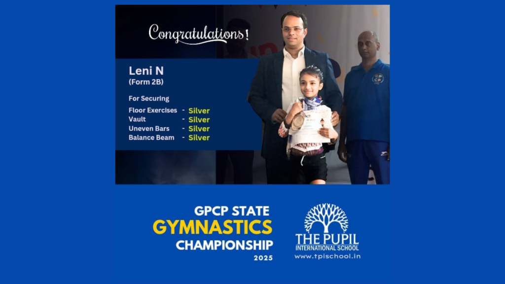 Remarkable Achievement in Gymnastics at The Pupil International School