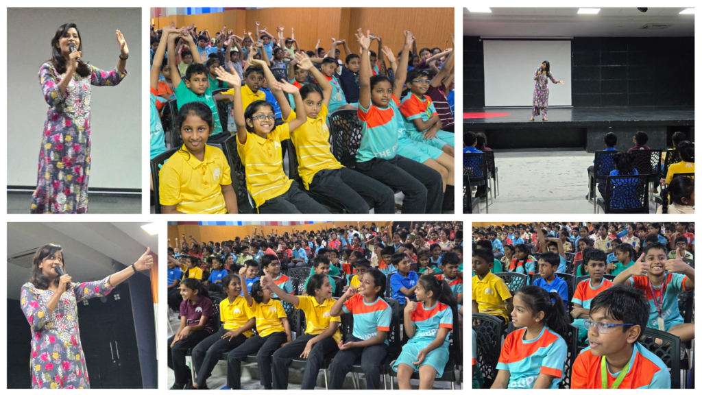 A Captivating Guest Lecture by Author Anitha Bennett at The Pupil International School