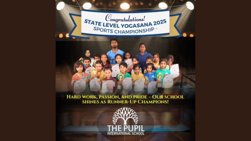 State Level Yogasana Sports Championship 2025 at The Pupil International School