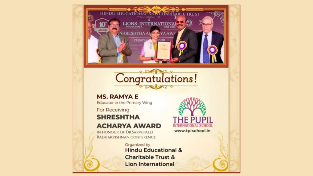 Proud Achievement at The Pupil International School