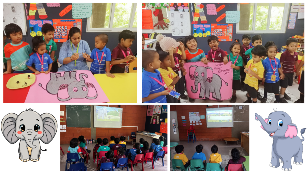 Elephant Day Celebration at The Pupil International School at The Pupil International School