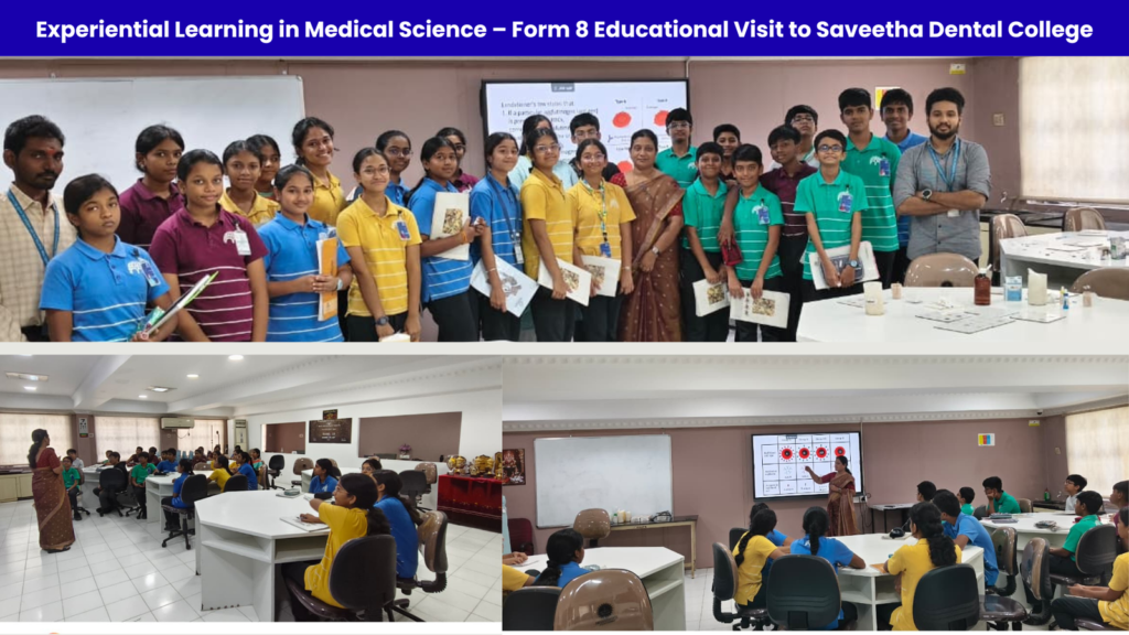 Science in Action: Form 8 Explores the World of Medical Science at The Pupil International School