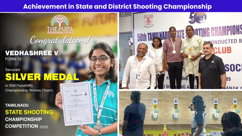 STATE LEVEL SHOOTING CHAMPIONSHIP HONOUR at The Pupil International School