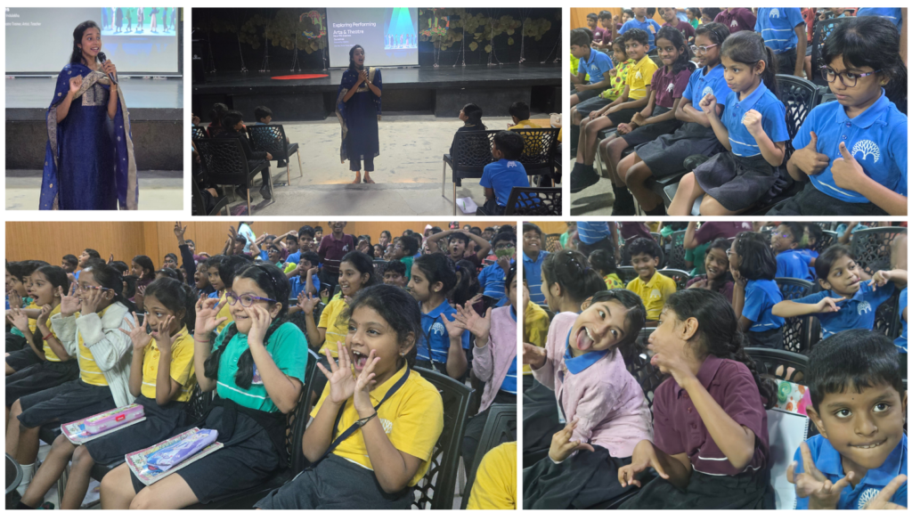 Guest Lecture on Theatre Arts at The Pupil International School