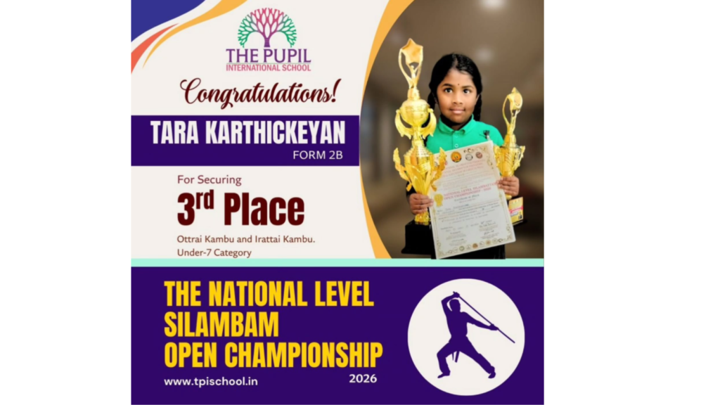 National Level Achievement at The Pupil International School