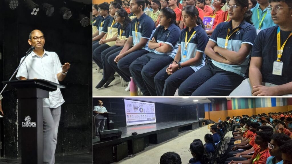 Guest Lecture on Lab to Market Thinking at The Pupil International School