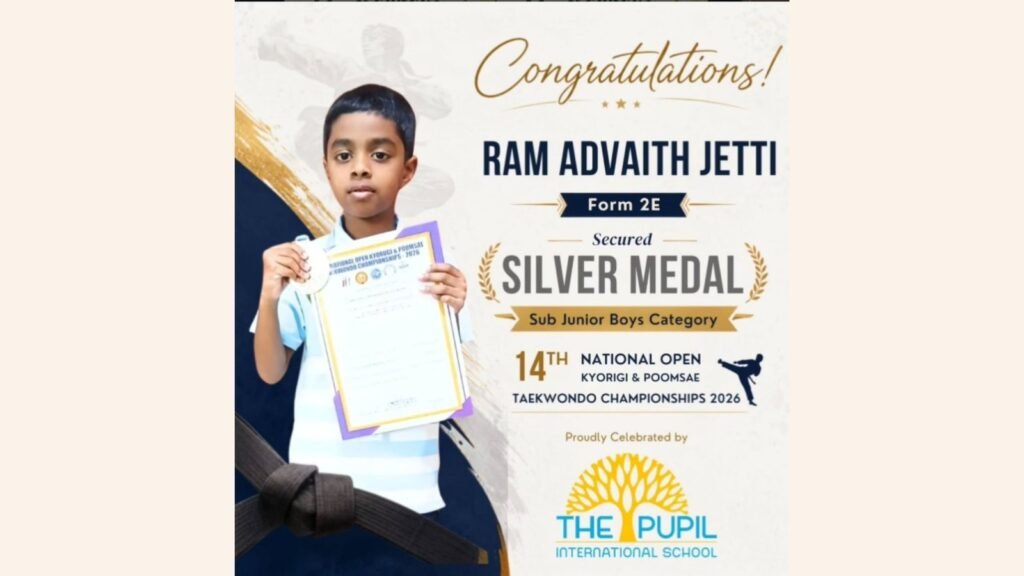 Silver Success on the National Stage at The Pupil International School