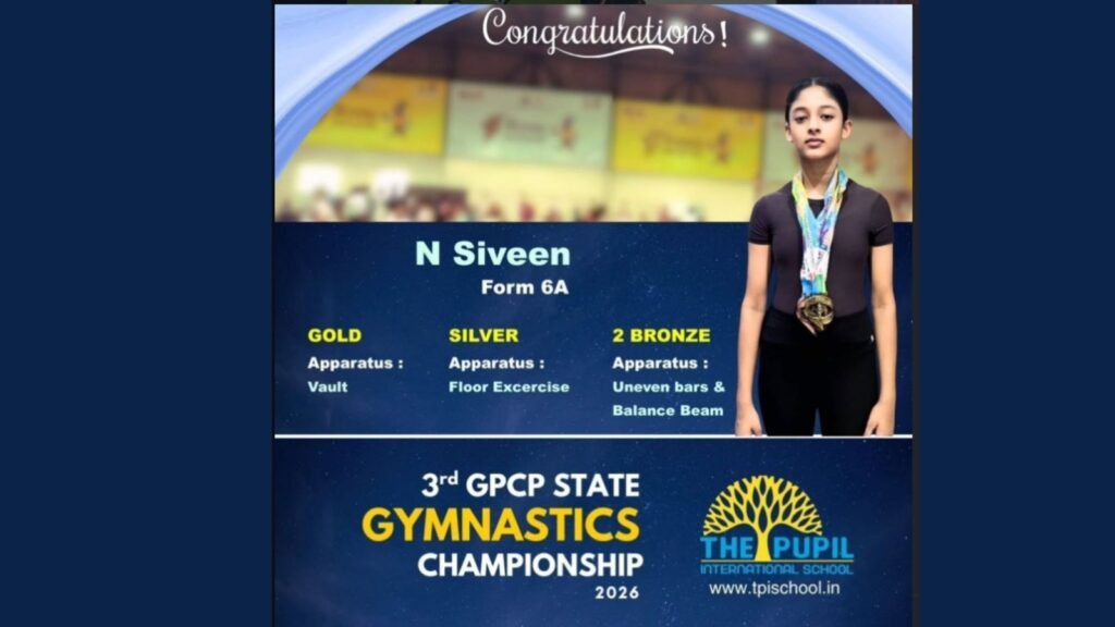 Outstanding Gymnastics Achievement at The Pupil International School