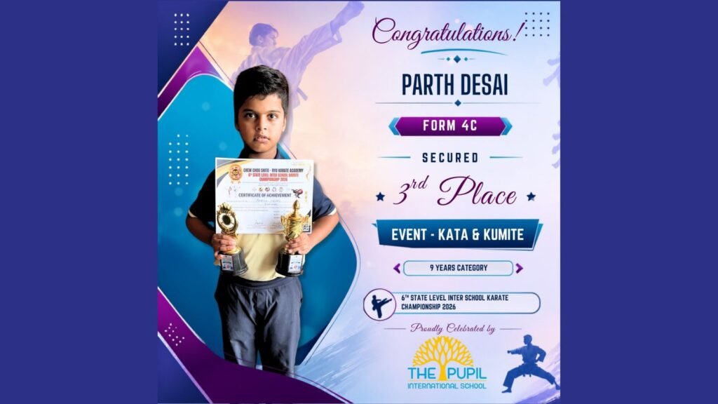 Double Triumph in Karate at The Pupil International School